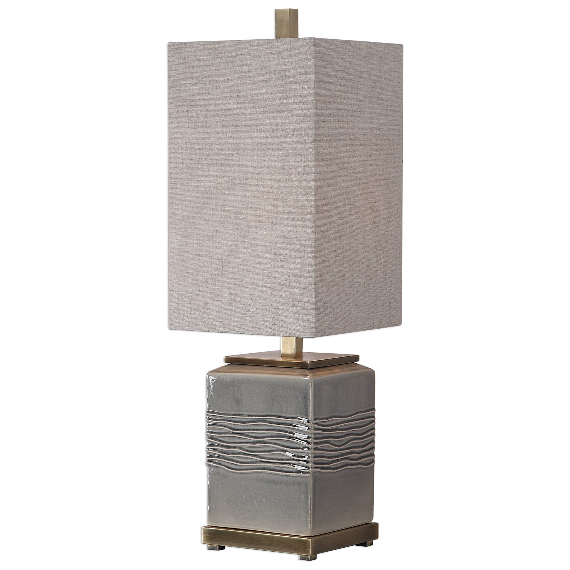 Uttermost Buffet Lamps 296801 Covey Gray Glaze Buffet Lamp Esprit